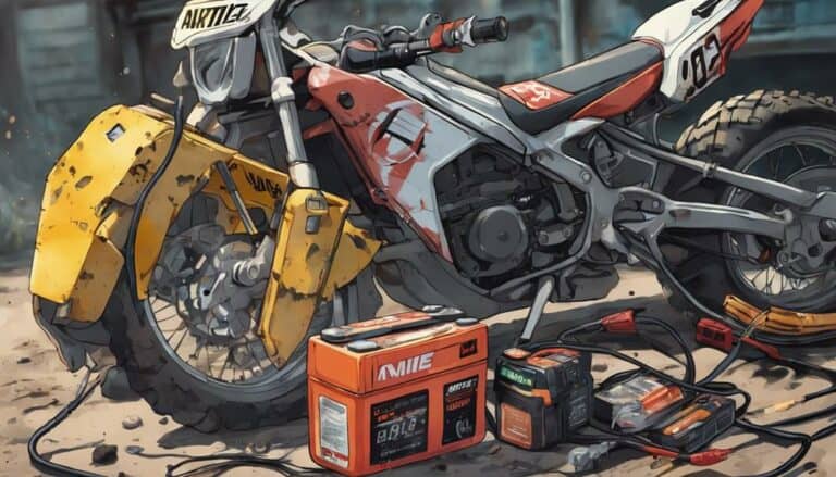 dirt bike battery diagnosis