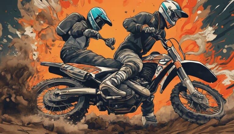 dirt bike kick start issues