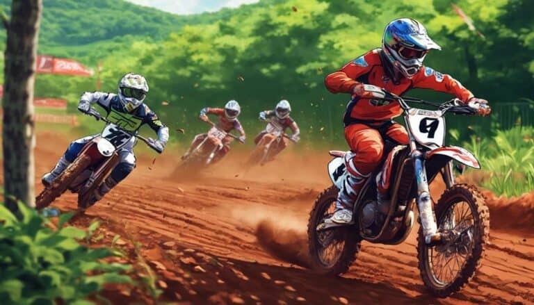 dirt bike races origin