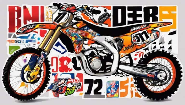 dirt bike sticker essentials