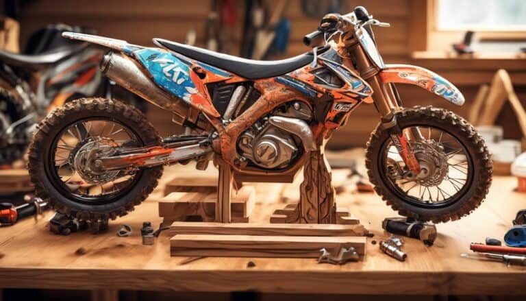 How To Build A Dirt Bike Stand | Dirt Bike Empire