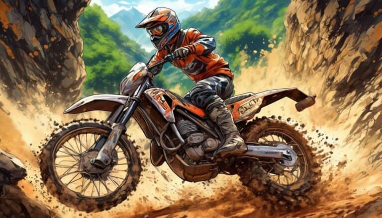 exploring off road terrain motorcycles