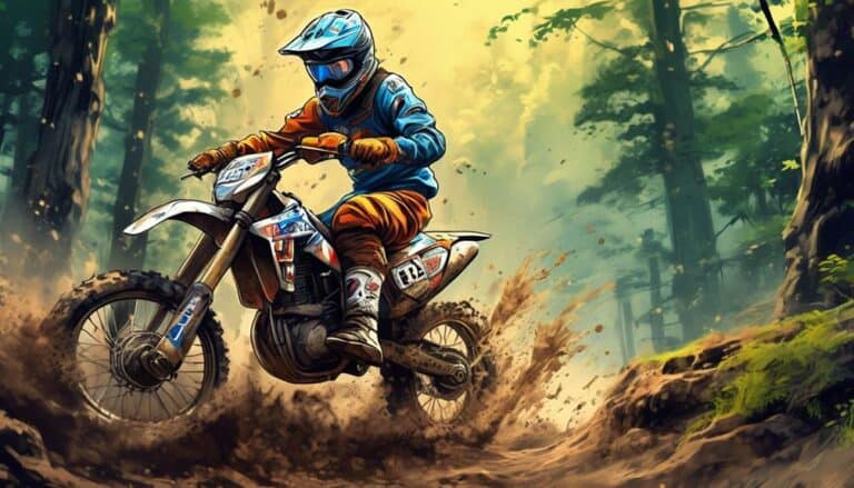 extreme off road motorcycle sport