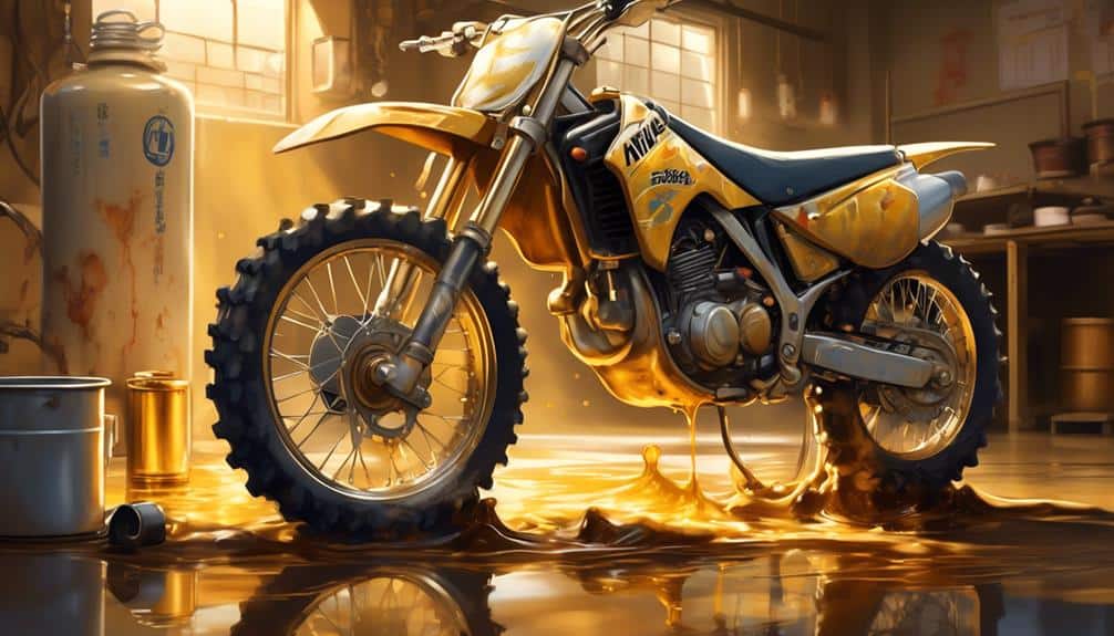 4 stroke dirt bike oil