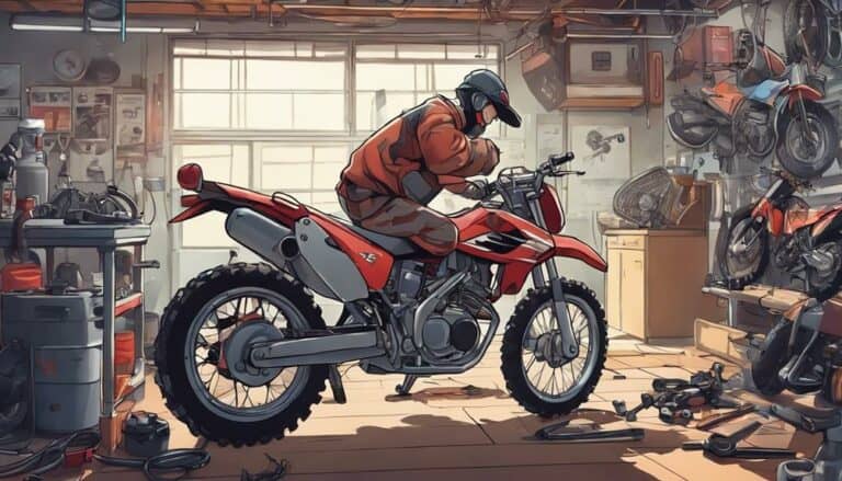 honda dirt bike service