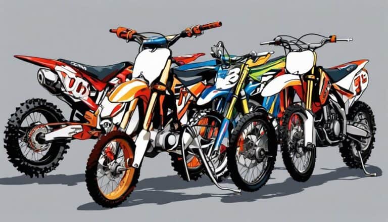 identifying razor dirt bikes