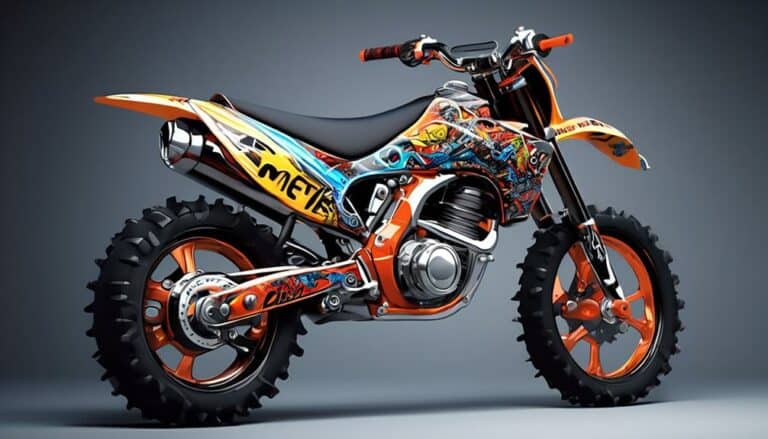 improving the appearance of your dirt bike