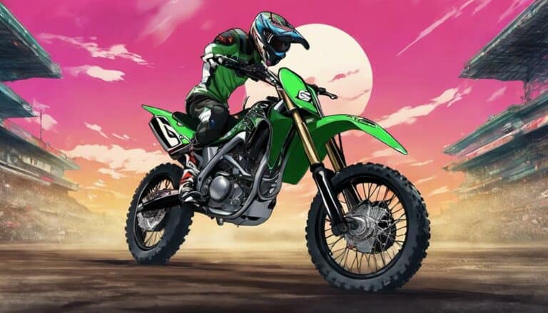 kawasaki dirt bike rims