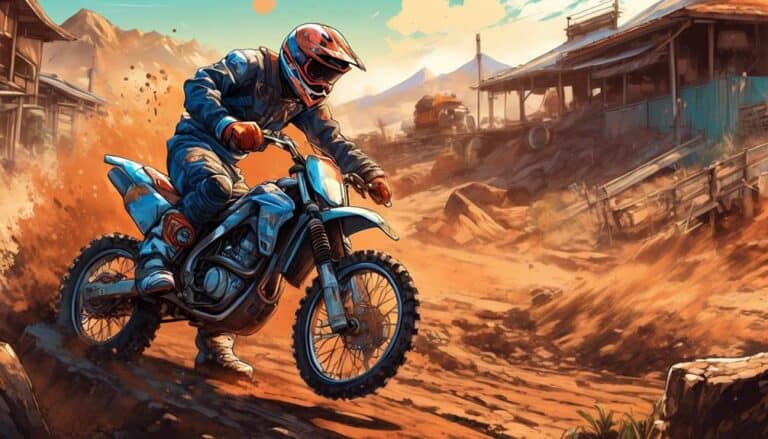 kick start dirt bike