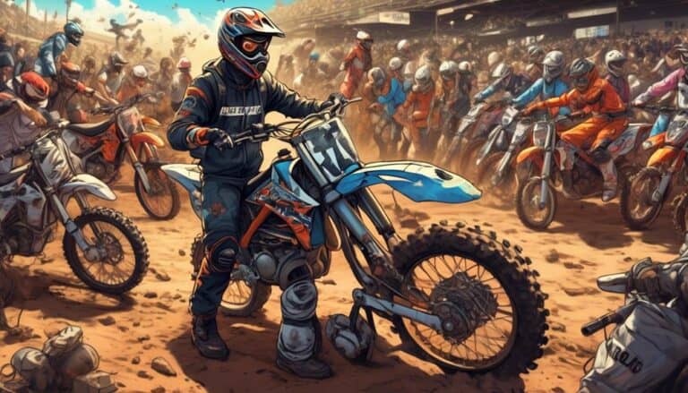 kickstarter mechanics for dirt bikes