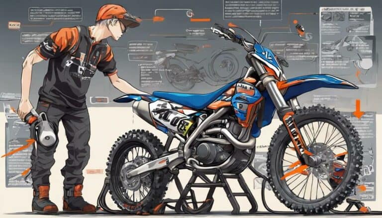 lowering a 250 dirt bike