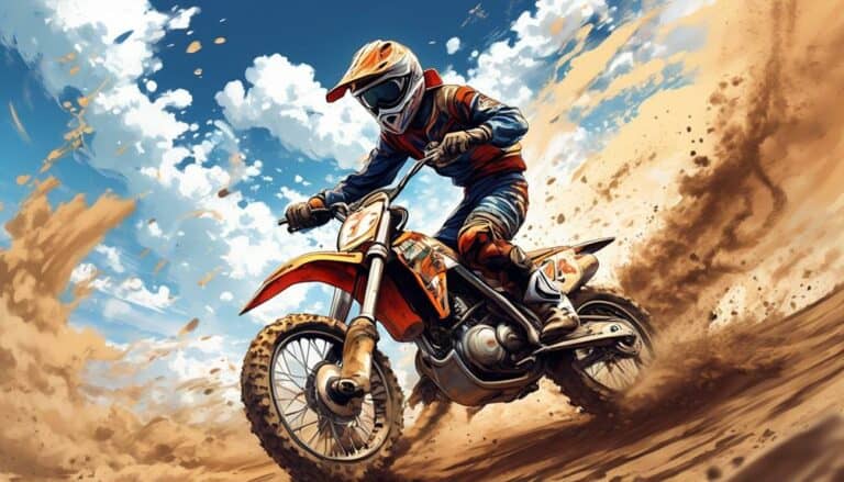 manual dirt bike riding