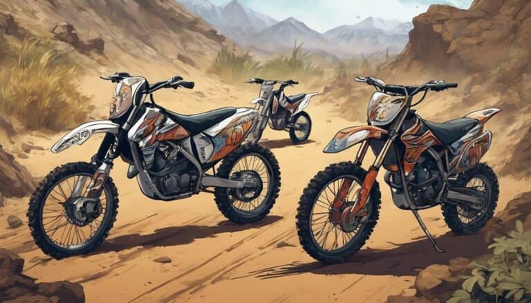 off road dirt bike models