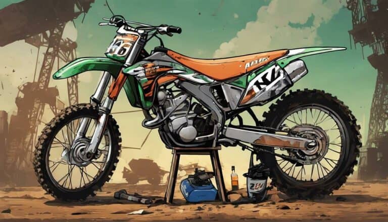 replace kx250 motor now