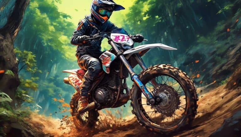 size of 125cc dirt bike