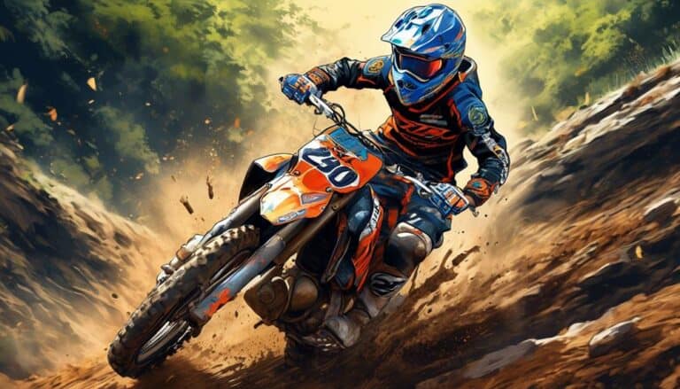 speed of 250cc dirt bike