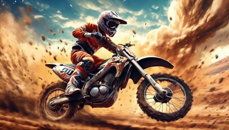 speed of 500cc dirt bike