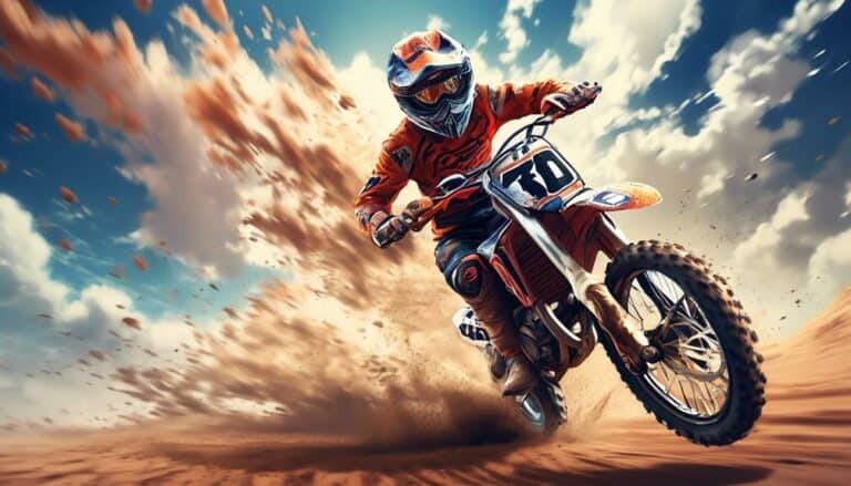 speed of 650cc dirt bike