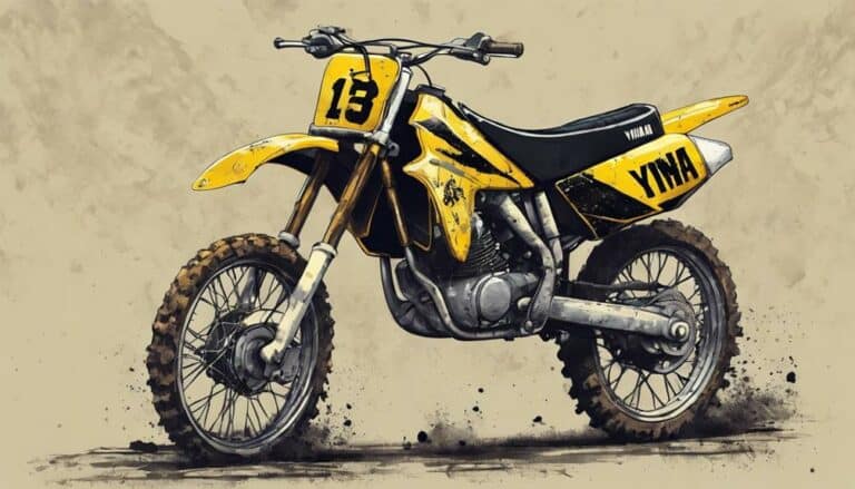 yamaha dirt bike colors